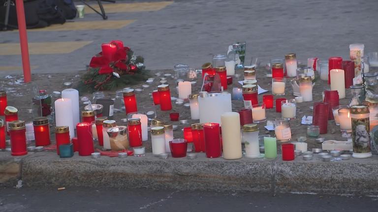 Gedenken in Crans Montana