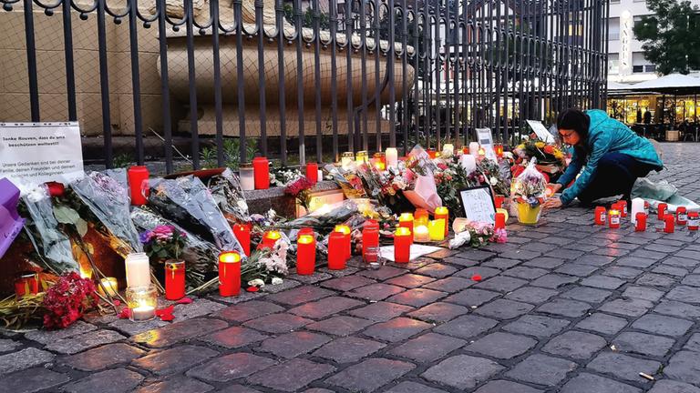 Trauer um ermordeten Polizisten in Mannheim