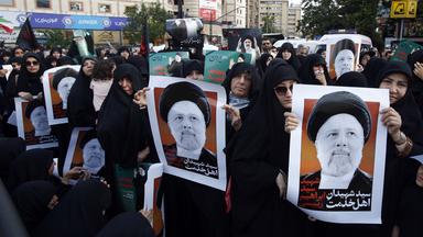 Trauerzug um Präsident Raisi im Iran