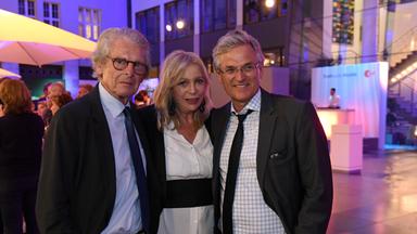 Treffpunkt Politik - 30.05.2016, Berlin, Klaus Bresser, Ehefrau Bresser, Peter Frey