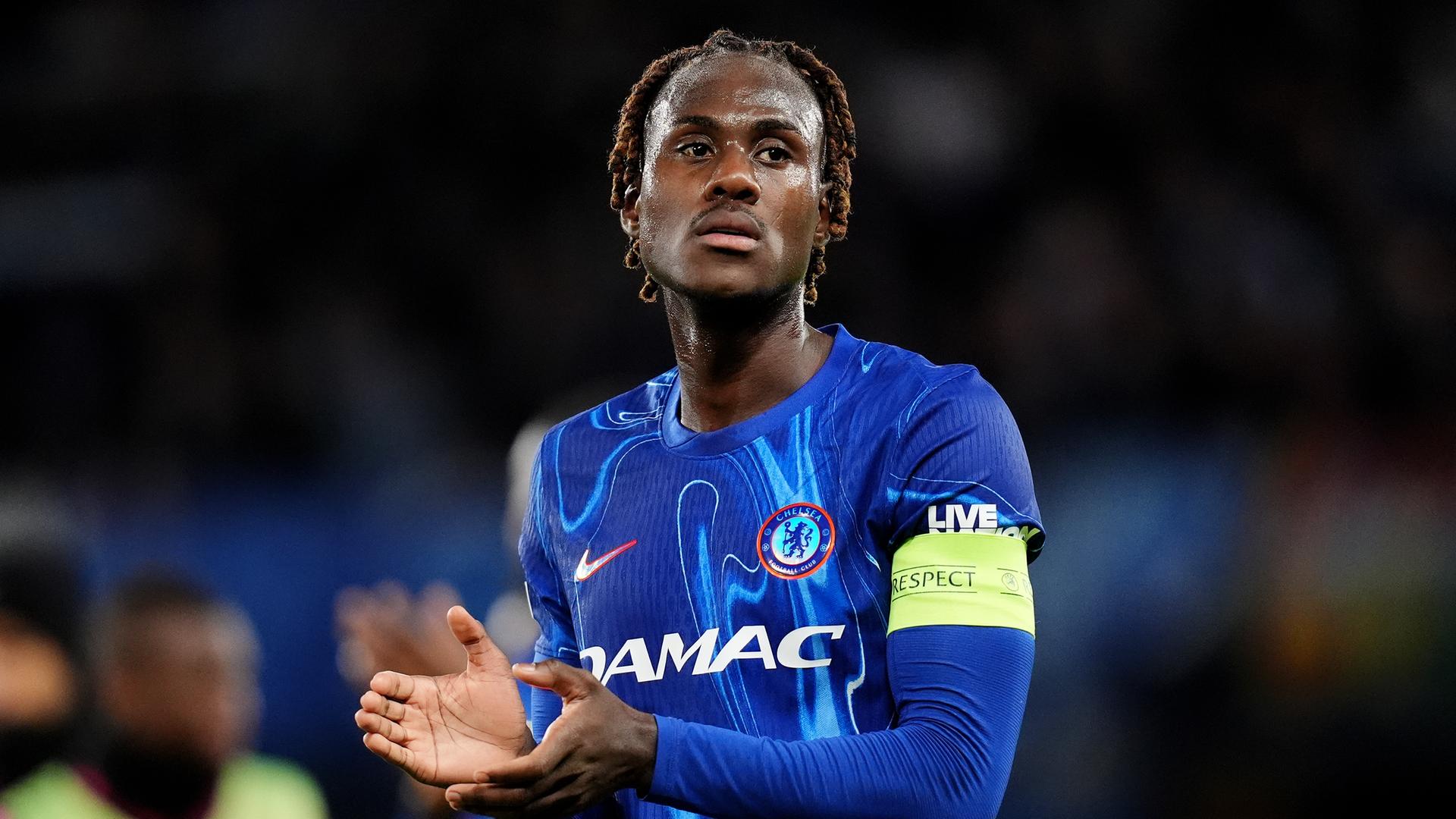 08.05.2025, Großbritannien, London: Chelseas Trevoh Chalobah nach dem Halbfinal-Rückspiel der UEFA Conference League