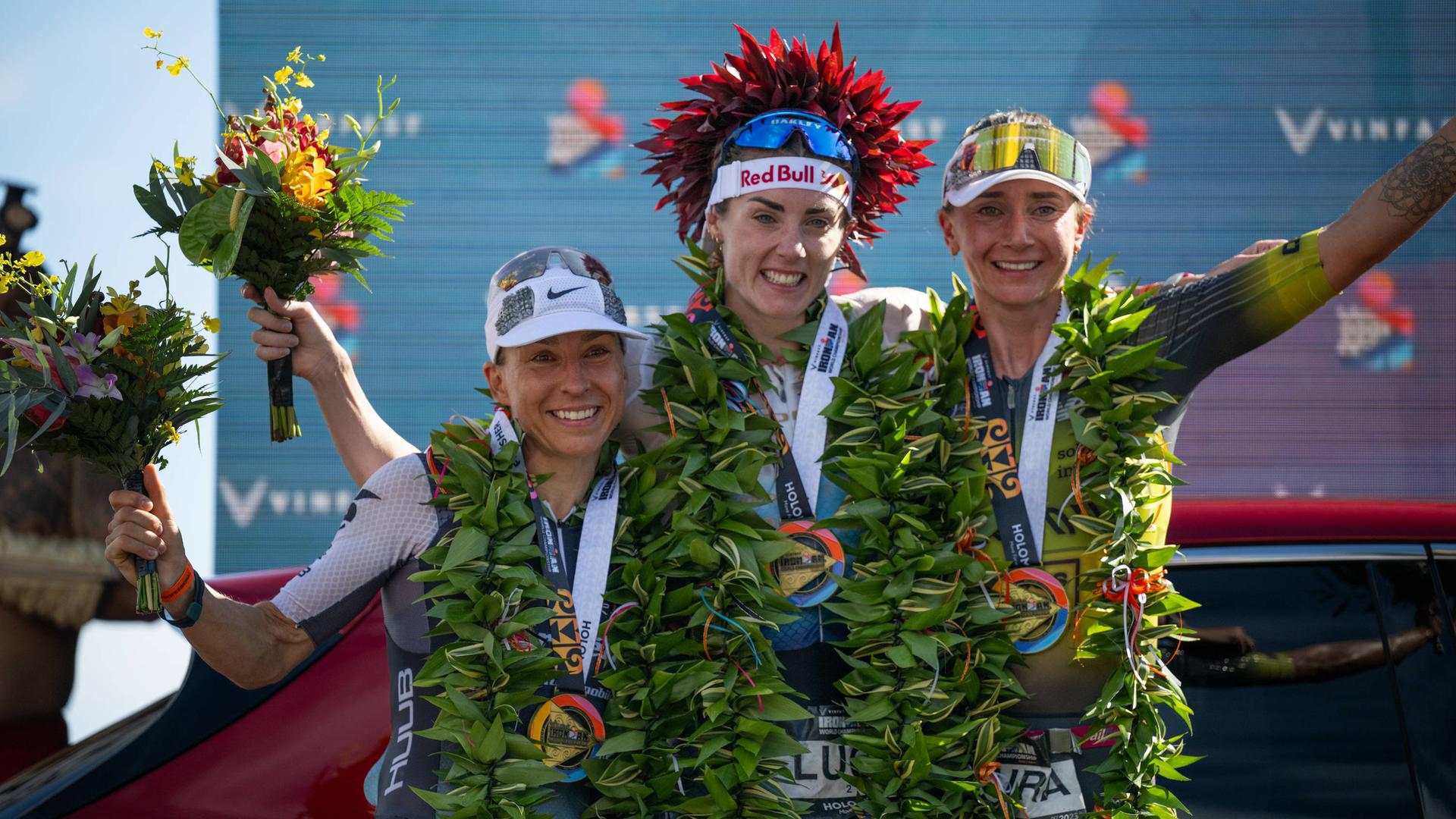 Anne Haug (Deutschland), Lucy Charles-Barclay (Großbritannien), Laura Philipp (Deutschland)