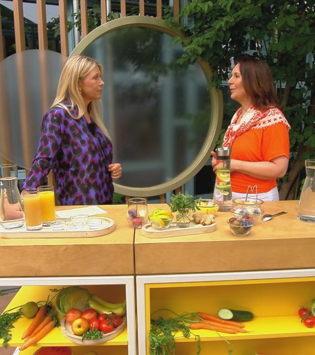 Nadine Krüger im Gespräch mit Ernährungsberaterin im Gespräch.