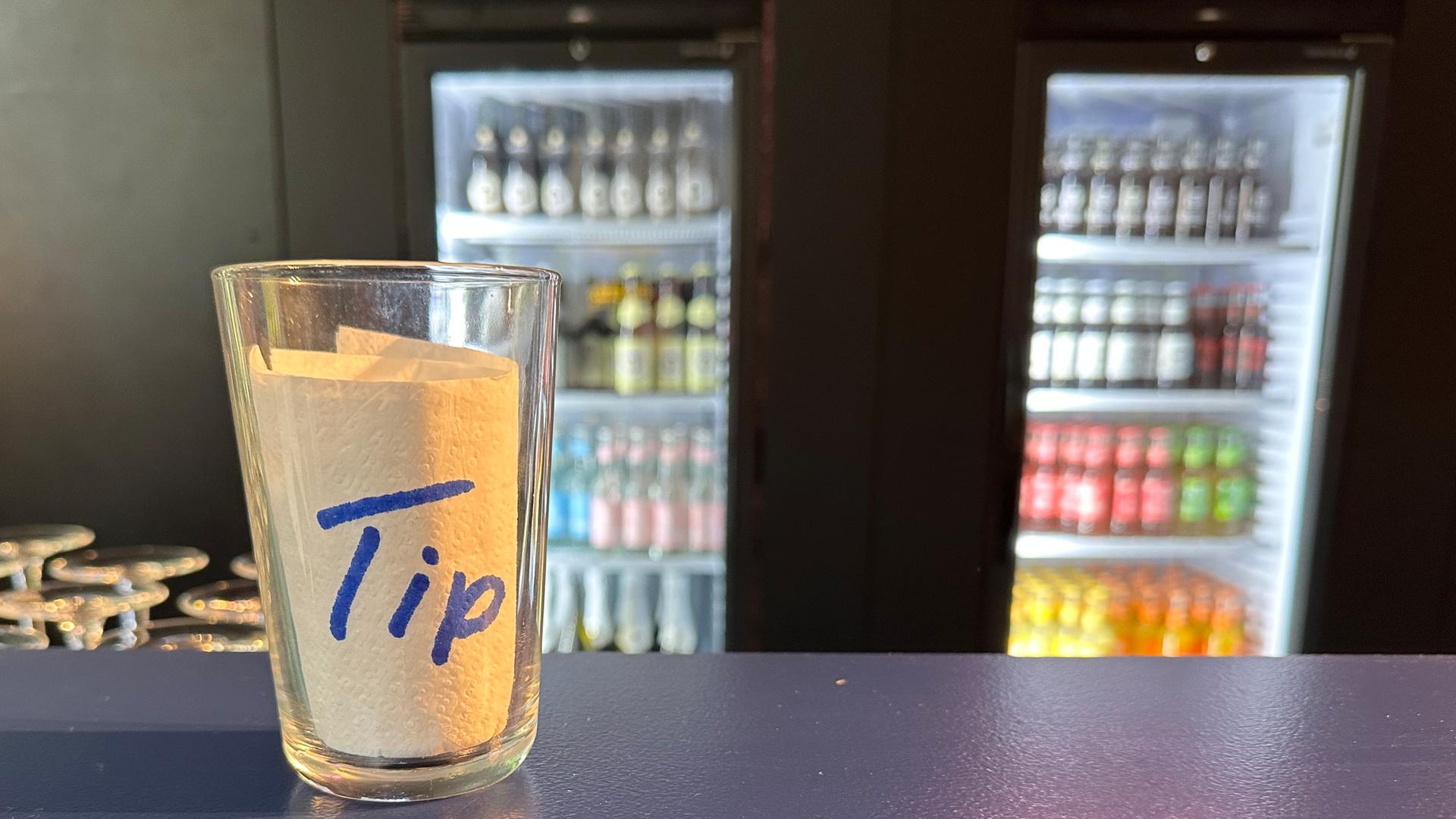 Trinkgeldglas