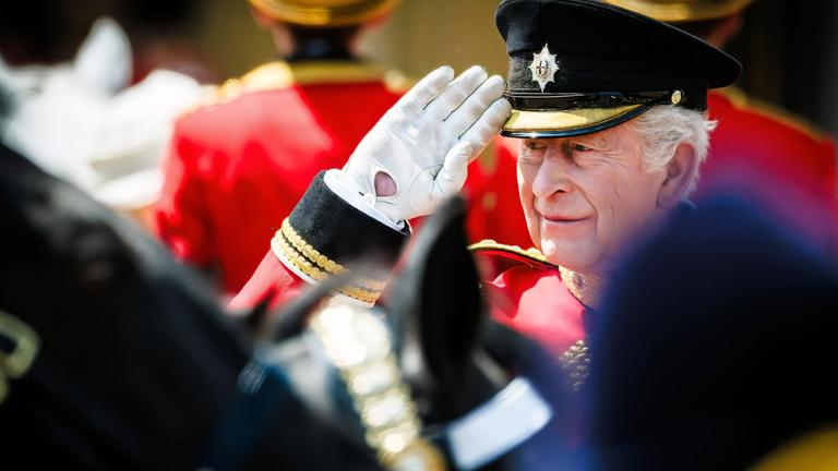 König Charles III. bei Geburtstagsparade Trooping the Colour - 2025