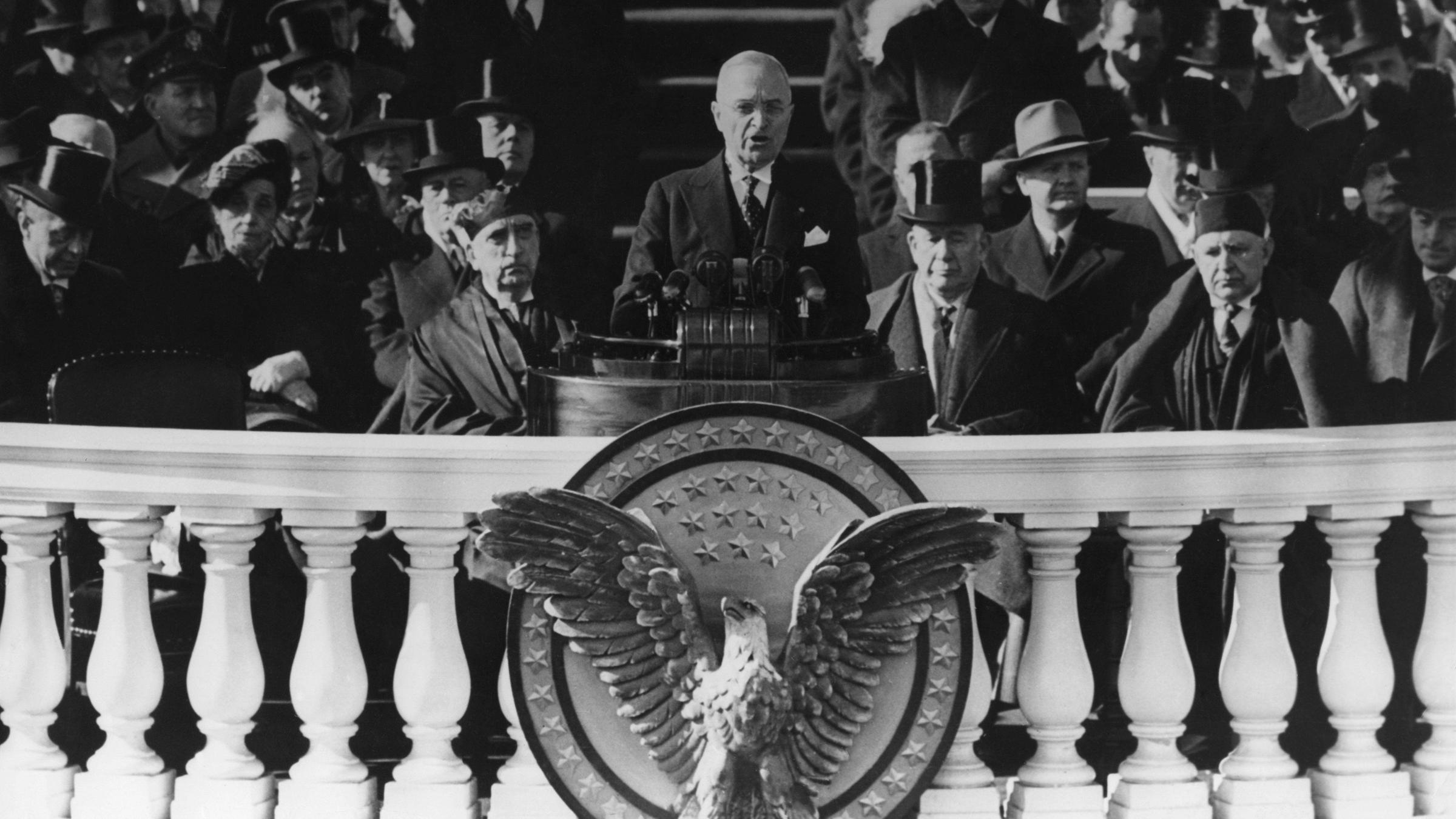 Amtseinführung von Harry S. Truman 1945