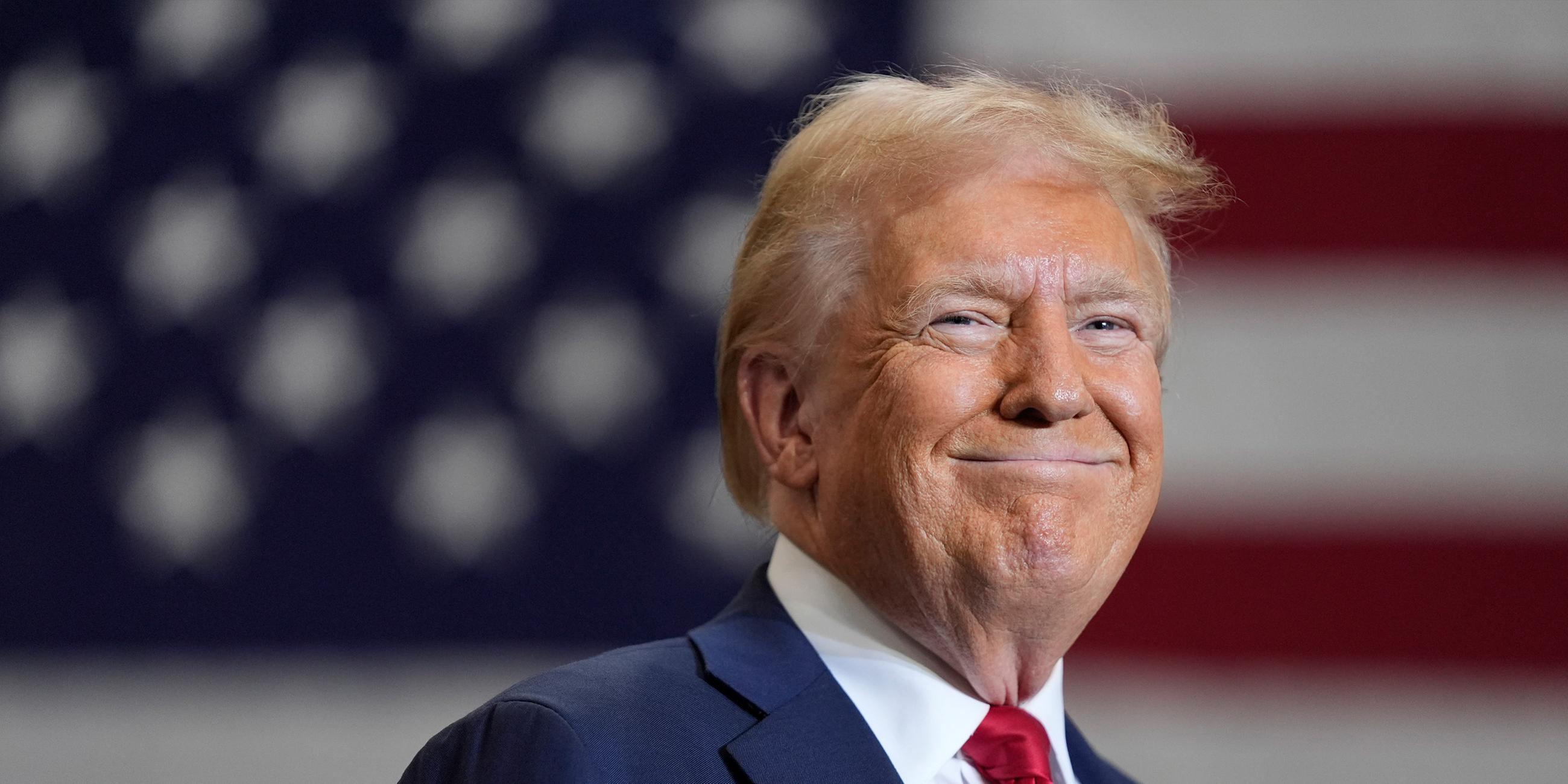 Der US-Amerikanische Präsident Donald Trump (Archiv)