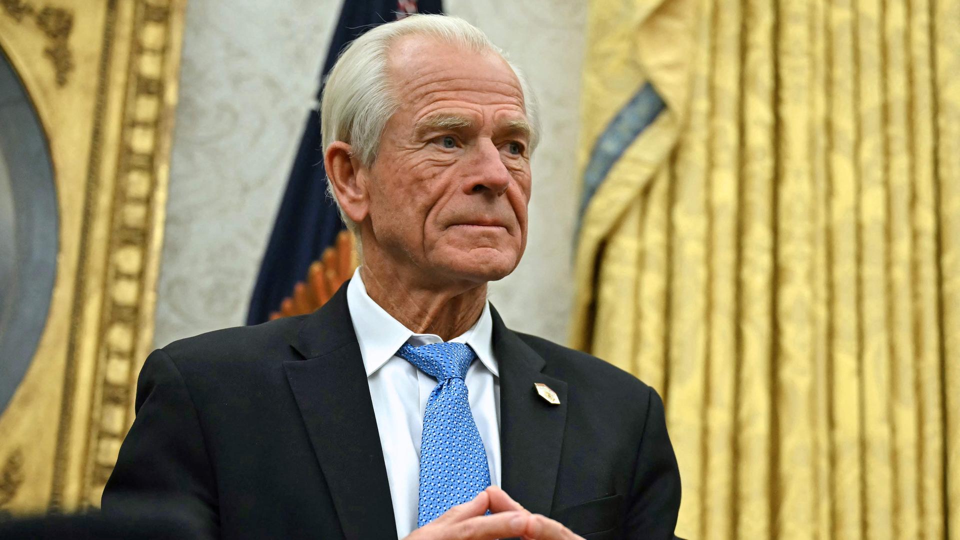 Peter Navarro im Weißen Haus.