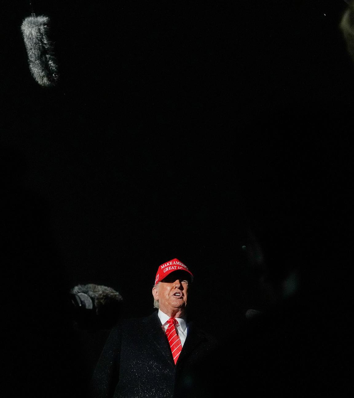 Trump unterwegs