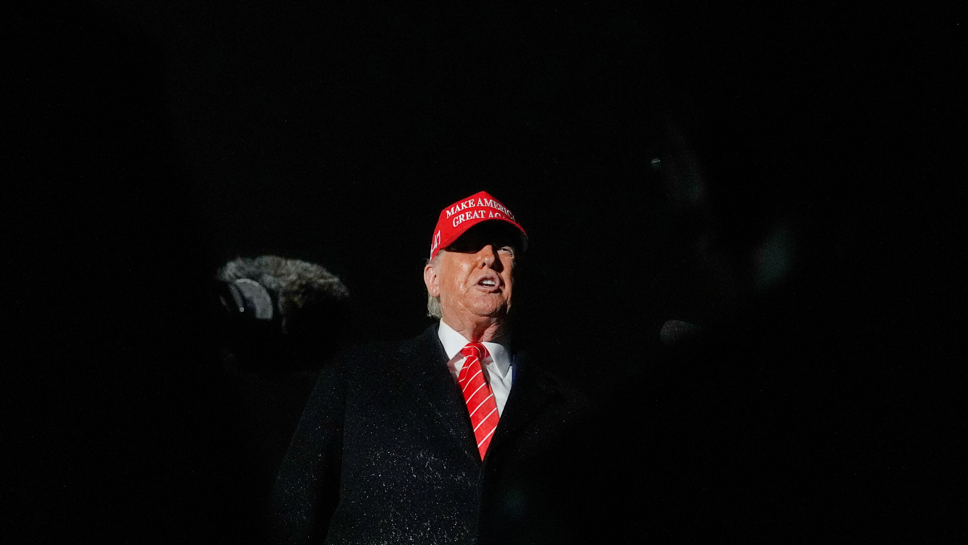 Trump unterwegs