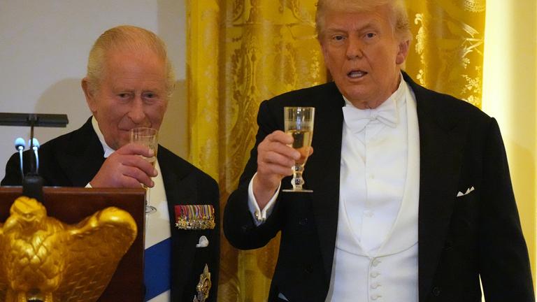 US Britain Royal Visit Trump