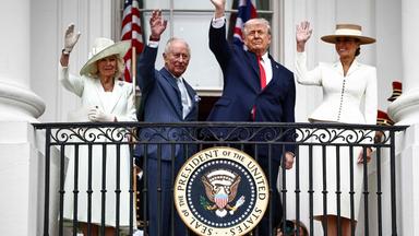 Trump empfängt Royals: 