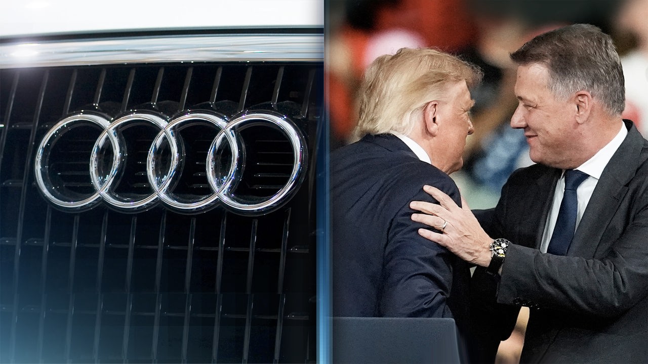 Audi-Chef Döllner auf Trumps Wahlkampfbühne