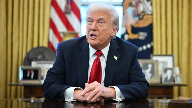 Donald Trump im Weißen Haus.