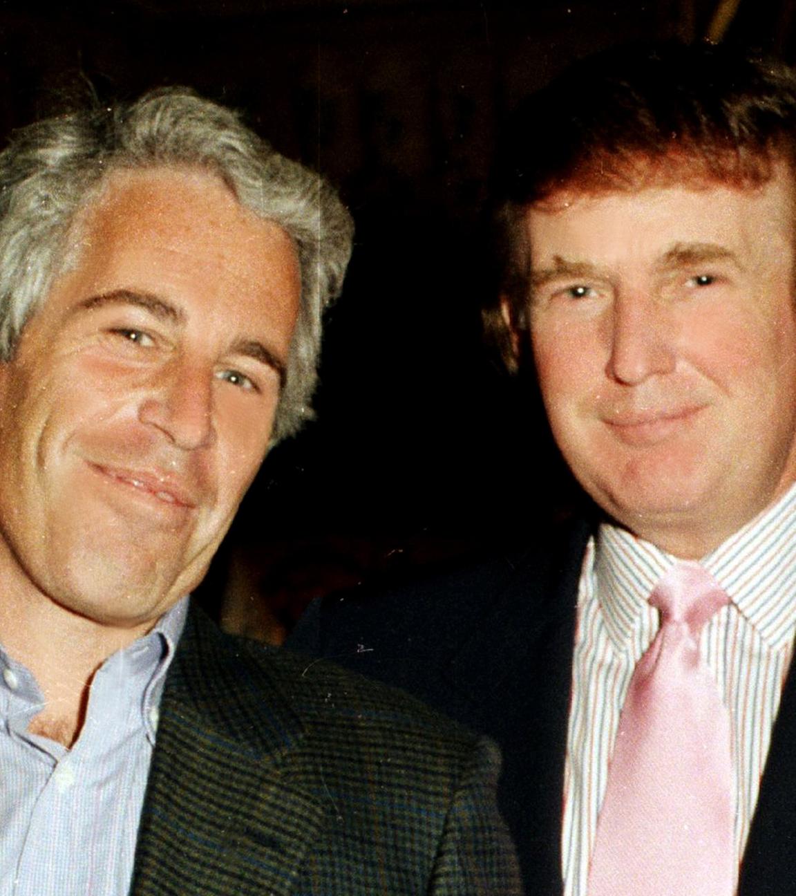 Jeffrey Eppstein und Donald Trump im Mar-A-Lago im Jahre 1997