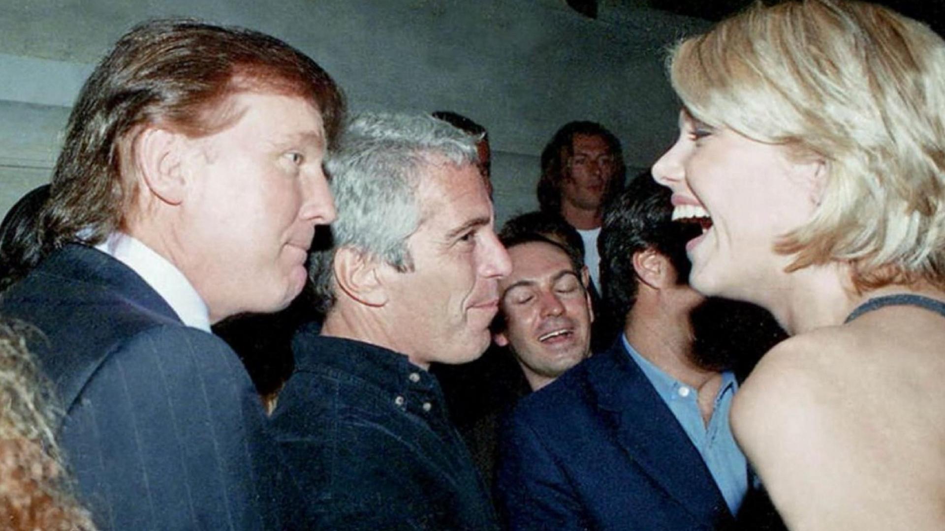 Trump mit Epstein