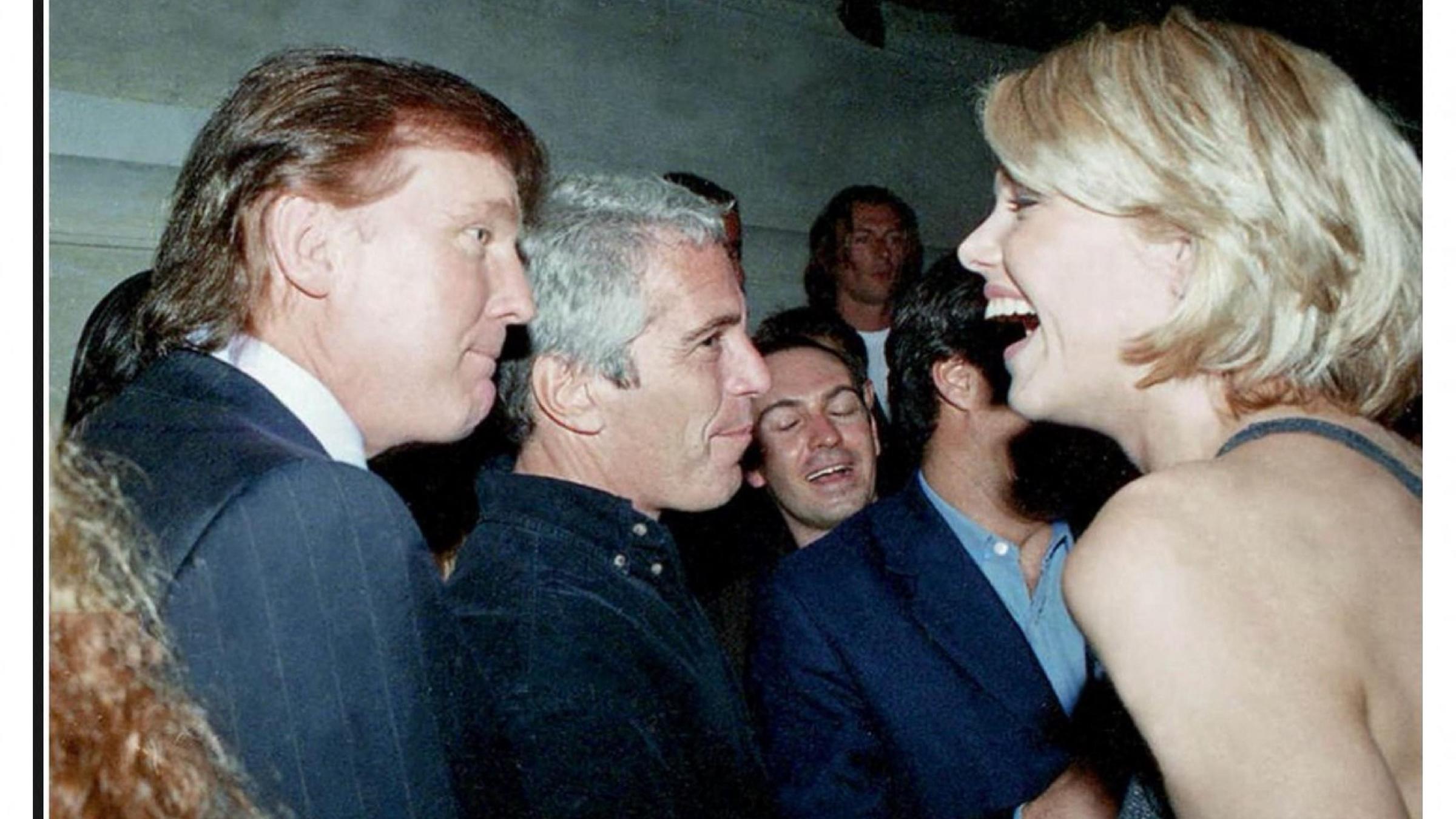 Trump mit Epstein