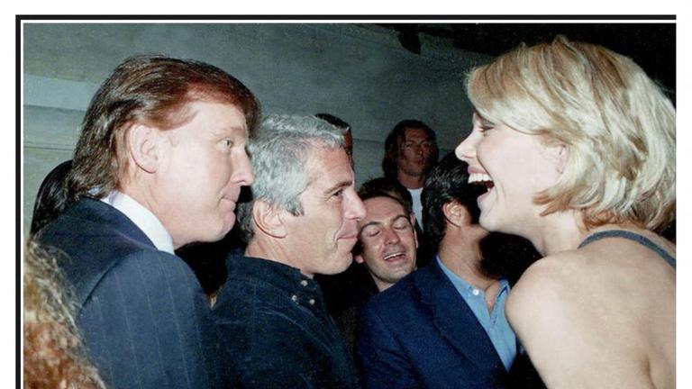 Trump mit Epstein