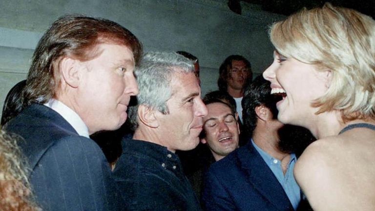 Trump mit Epstein
