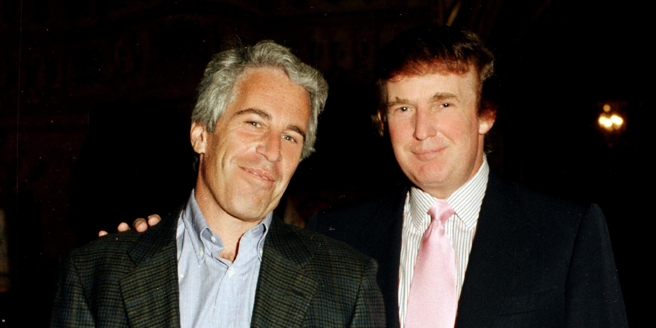 Donald Trump und Jeffrey Epstein.