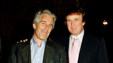 Donald Trump und Jeffrey Epstein.