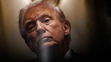US-Präsident Donald Trump während einer Kabinettssitzung im Weißen Haus. (Archiv)