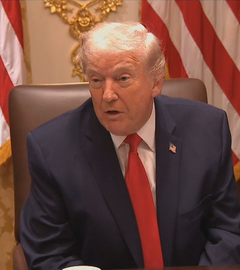 Trump erzählt von der Feuerpause in seinem Büro