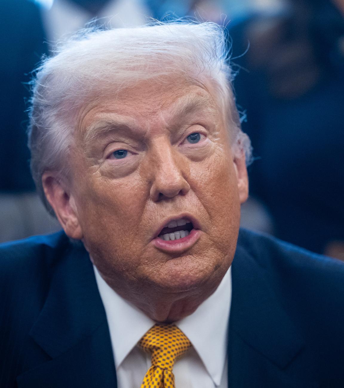 US-Präsident Donald Trump im Oval Office im Weißen Haus