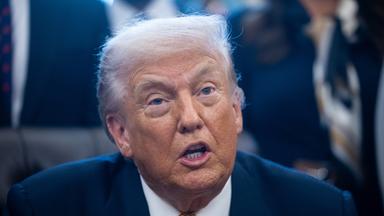 US-Präsident Donald Trump im Oval Office im Weißen Haus