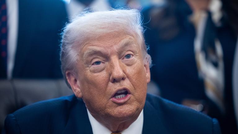 US-Präsident Donald Trump im Oval Office im Weißen Haus