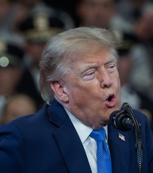 Trump's address on crime reduction and public safety in Nassau County