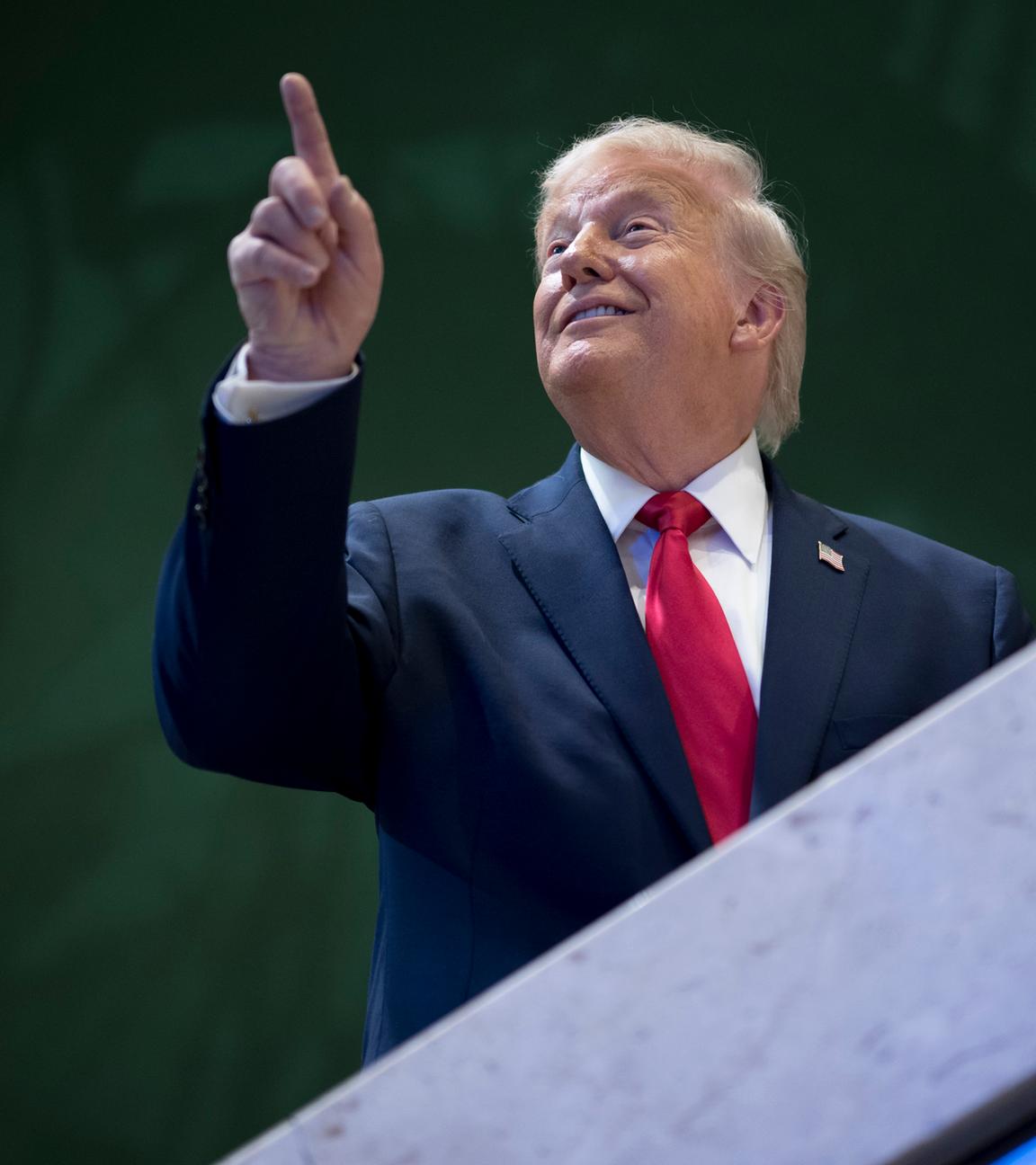 Donald Trump beim Weltwirtschaftsforum in Davos.