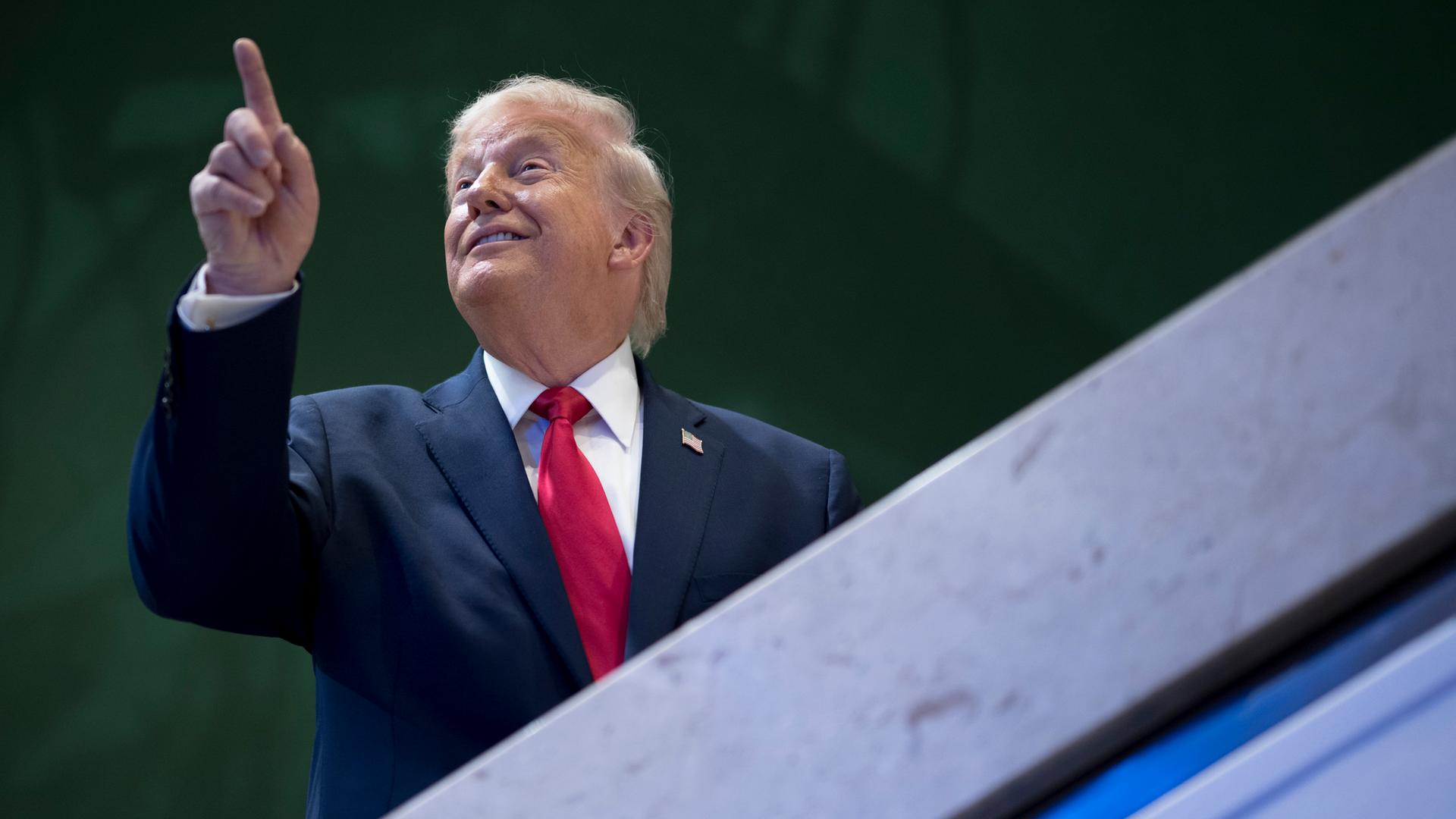 Donald Trump beim Weltwirtschaftsforum in Davos.