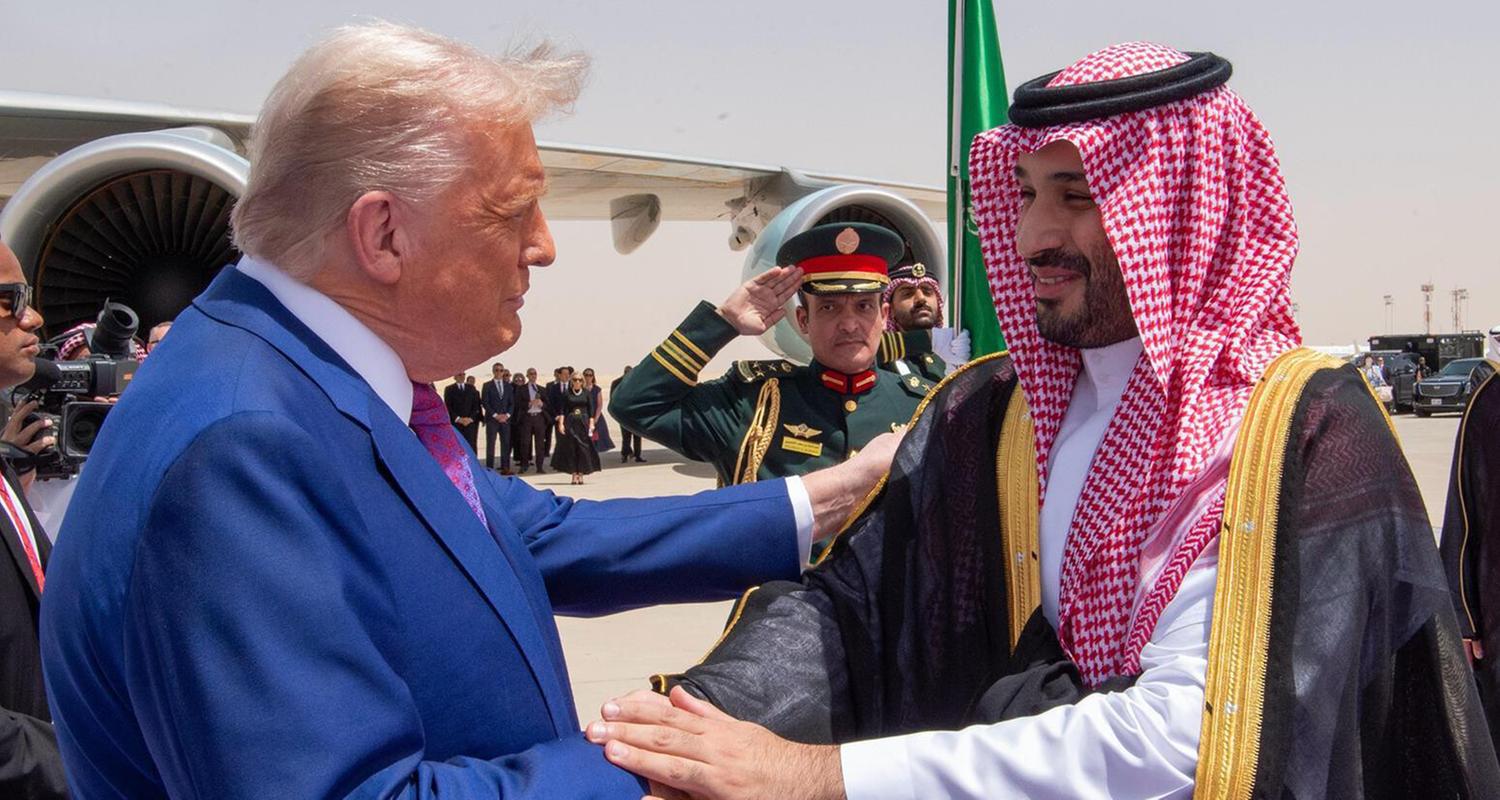 Donald Trump und Mohammad bin Salman