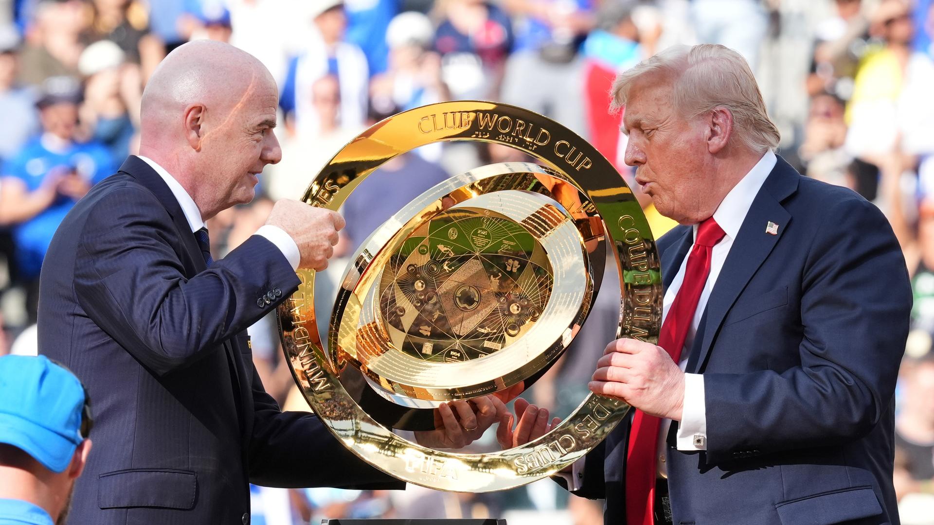 Donald Trump und Gianni Infantino