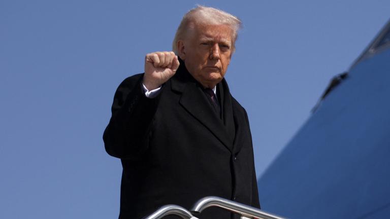 President Trump Travels To Dover Air Force Base For A Dignified Transfer Ceremony