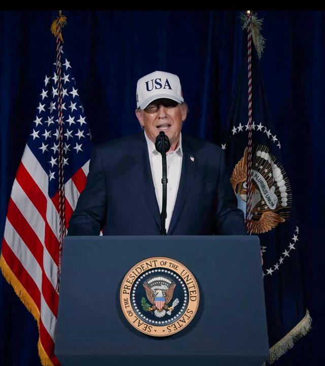 Dieser Screenshot aus einem Video,das US-Präsident Trump auf seinem X-Account veröffentlichte, zeigt Donald Trump bei einer Erklärung zu den US-Angriffen auf den Iran am 28. Februar 2026.