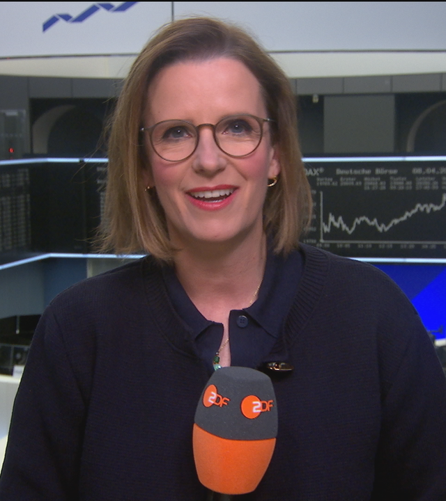 ZDF-Börsenreporterin Valerie Haller.