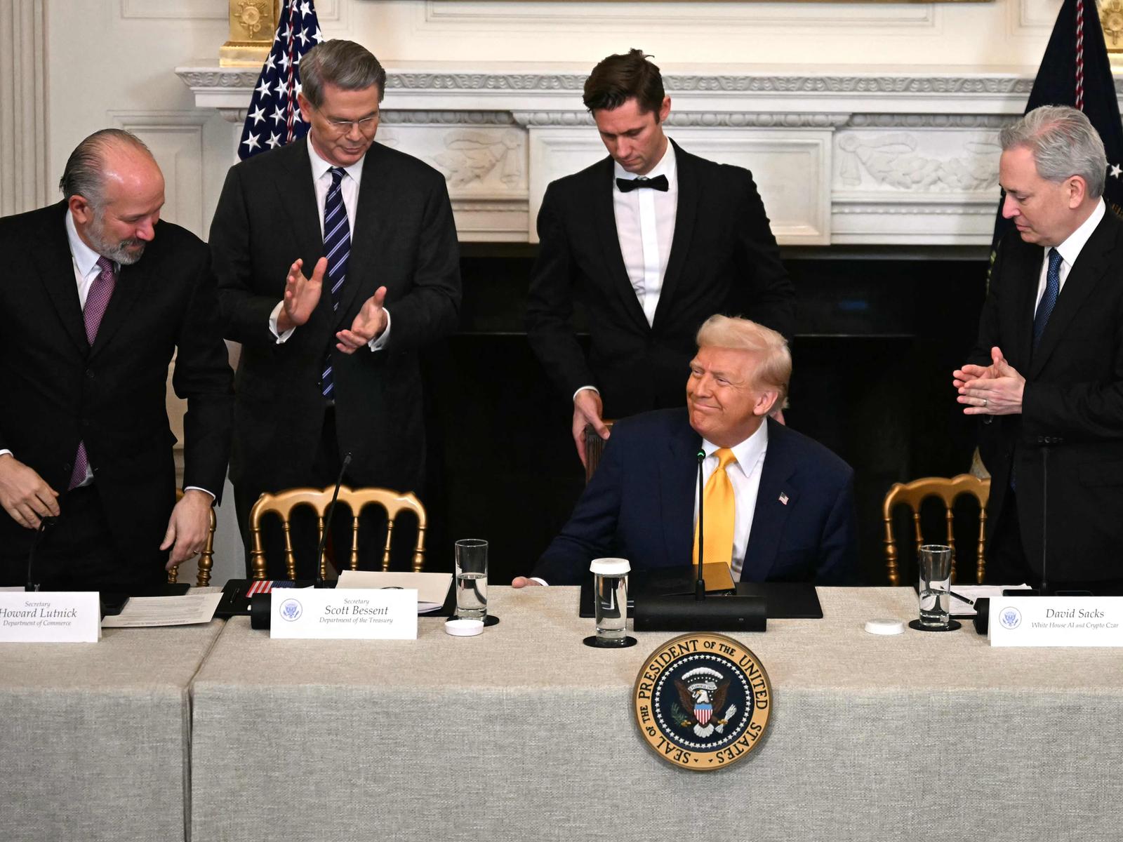 Krypto-Gipfel: Trump macht sich erneut für Branche stark