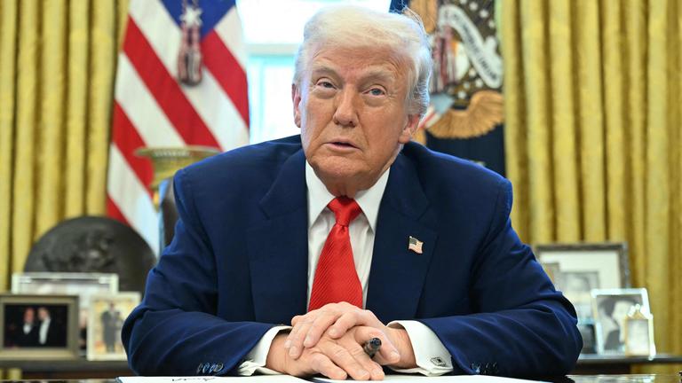 Donald Trump im Weißen Haus.