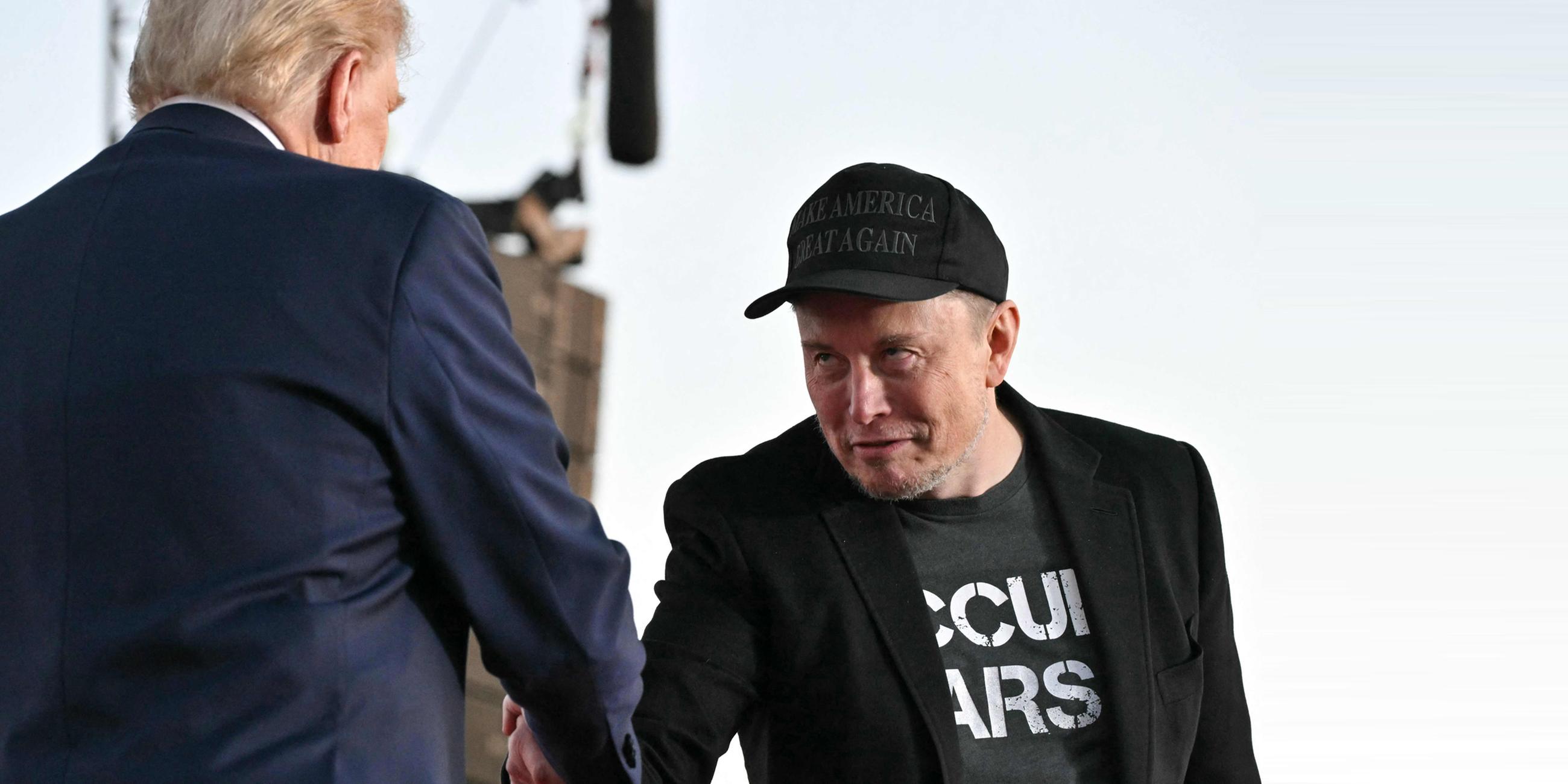 Donald Trump und Elon Musk