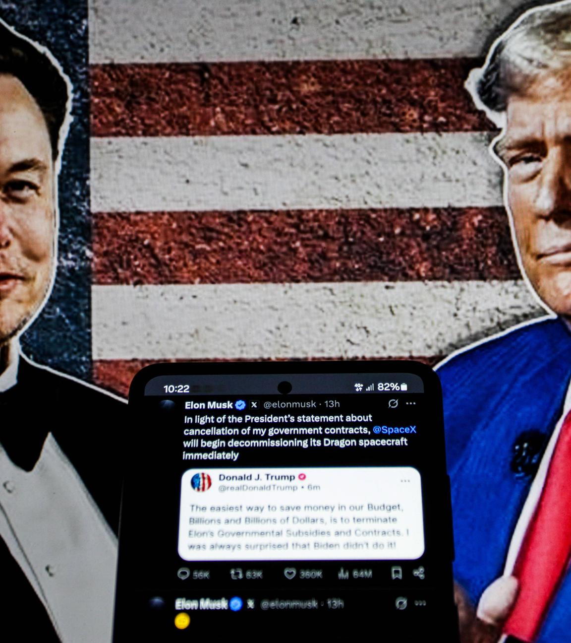 Das Ende einer Männerfreundschaft: Öffentliches Zerwürfnis und Social Media Beef von Donald Trump und Elon Musk