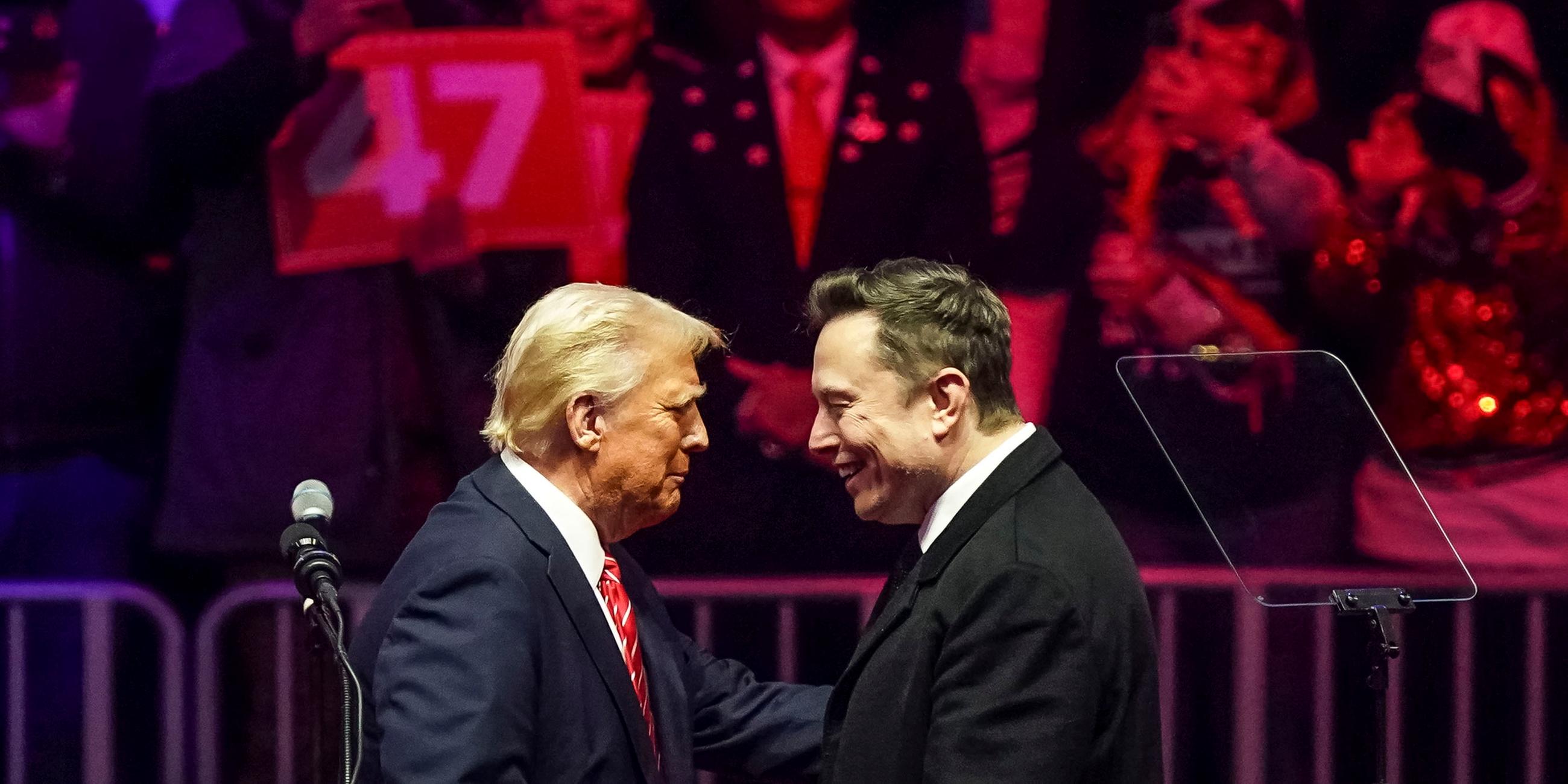 Musk ist Trumps Unterstützer im Weißen Haus