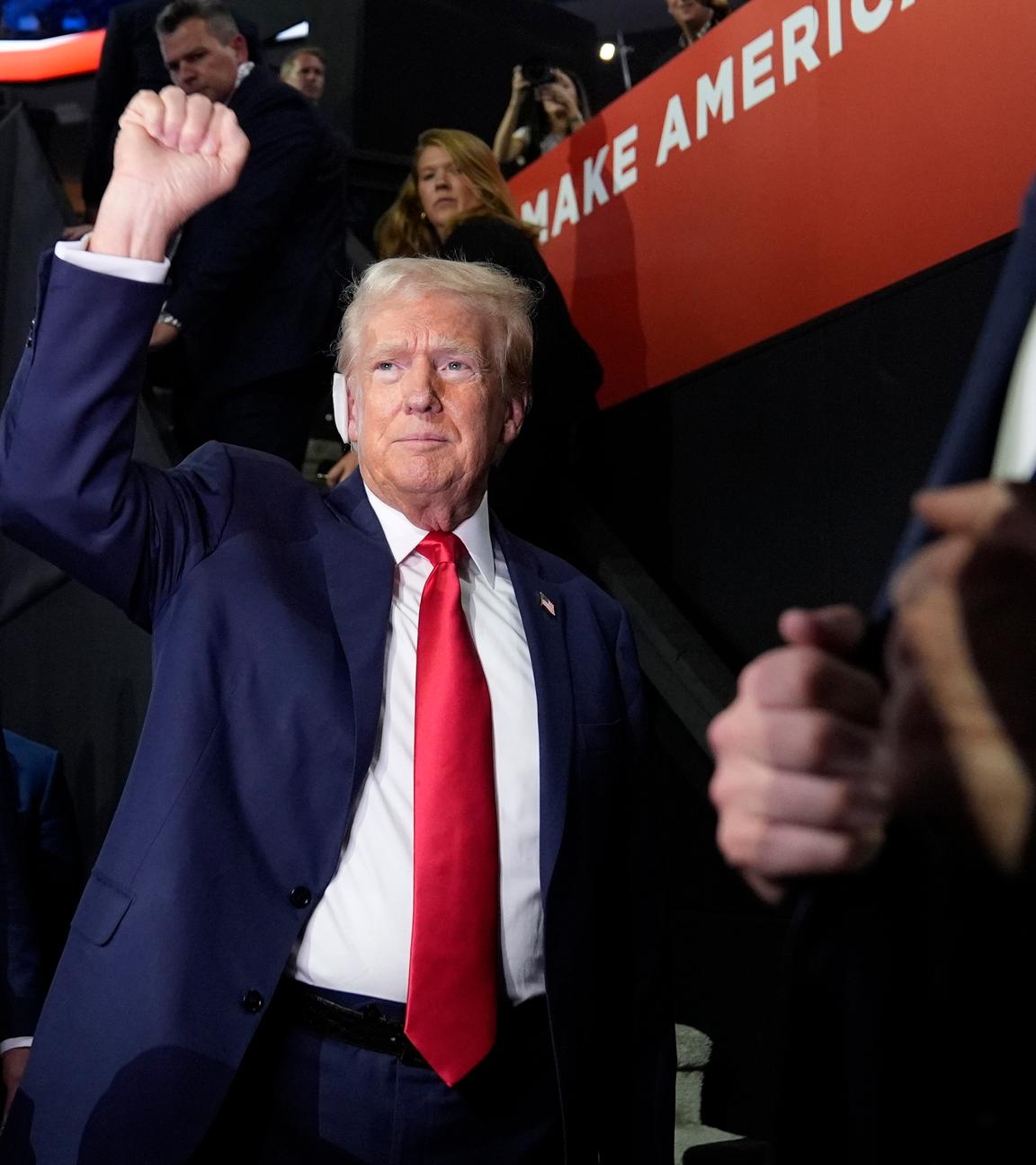 Trump in Milwaukee