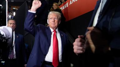 Trump in Milwaukee