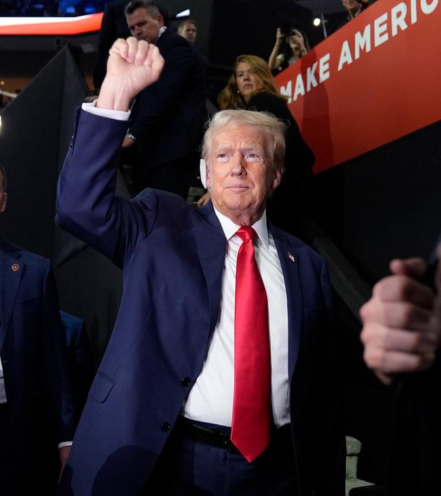 Trump in Milwaukee