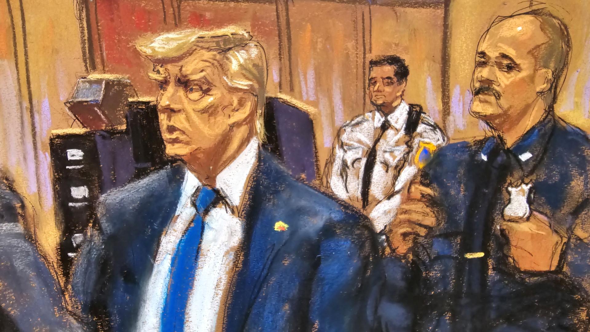 Die Geschworenen im Schweigegeld-Prozess gegen den ehemaligen US-Präsidenten Donald Trump haben ein Urteil gefällt.