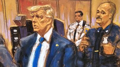 Die Geschworenen im Schweigegeld-Prozess gegen den ehemaligen US-Präsidenten Donald Trump haben ein Urteil gefällt.