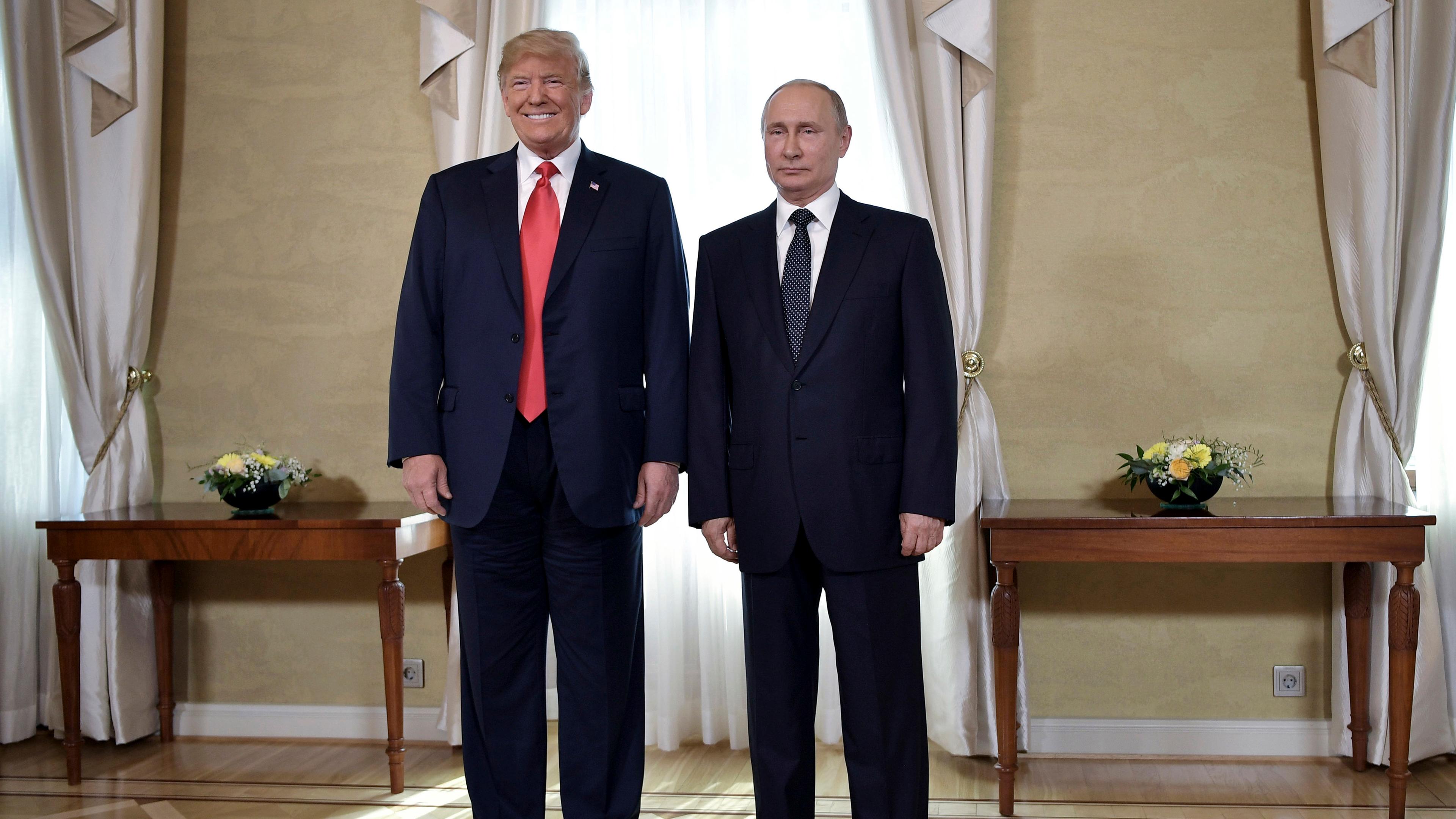 Donald Trump und Wladimir Putin, Archivbild