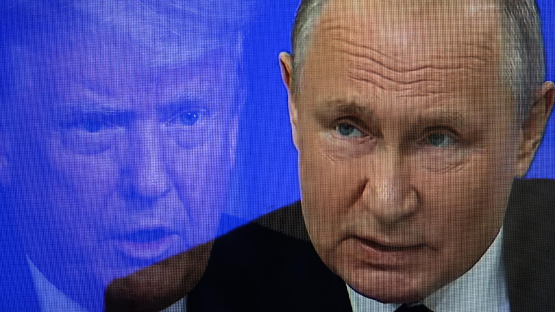 Fotomontage: Trump und Putin